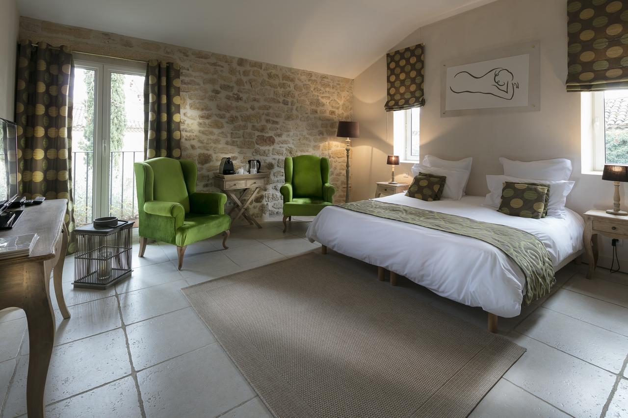 Chambres D'Hotes La Maison De Leonie Collias Exteriör bild